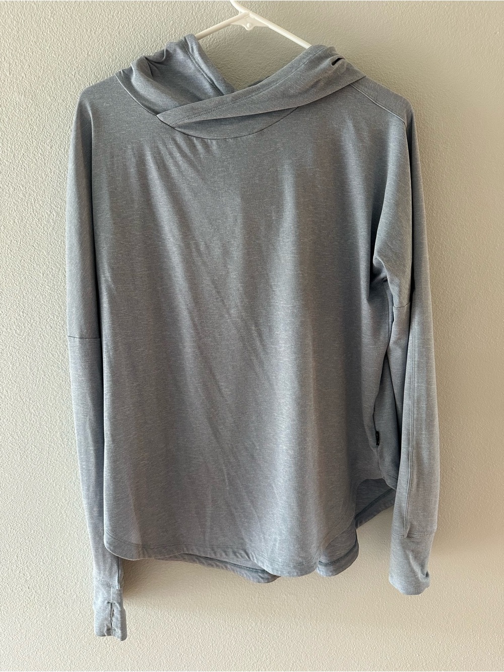 Light Blue REI -Hoodie Top - Classic Lightweight Pullover